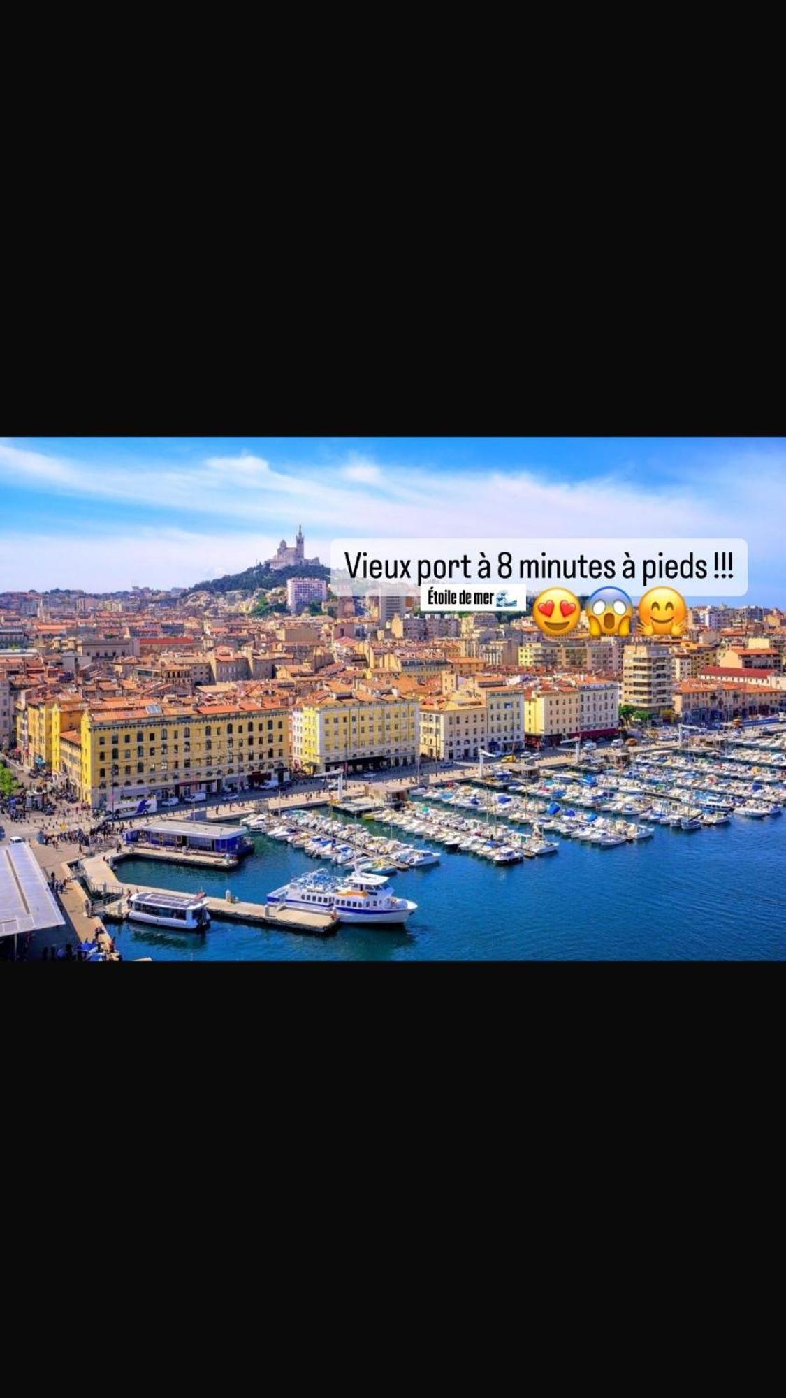 Etoile De Mer Magnifique Studio Deco Plage Et Sable Fin, Votre Sejour A Marseille Commence Ici, Centre-Ville Bagian luar foto